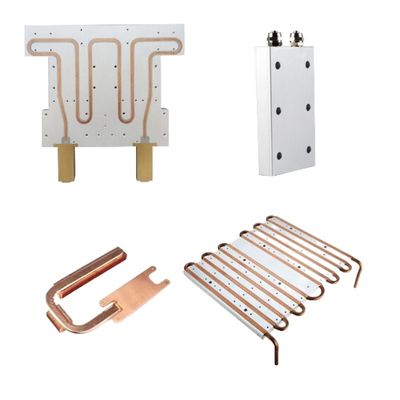 Painel de extração de calor congelado anodizante do dissipador de calor de placa fria personalizado