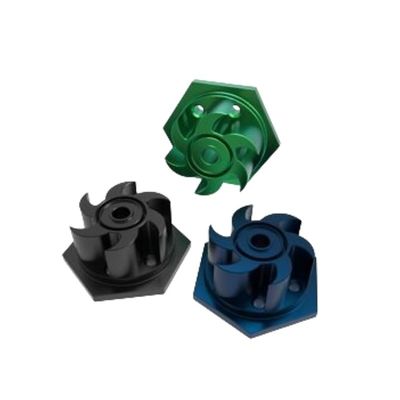 Peças de máquinas CNC de alumínio de precisão Anodizantes Peças de máquinas de torno CNC