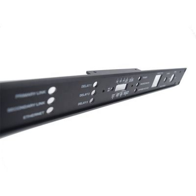 Engenharia de hardware resistente à corrosão de painel frontal de alumínio de precisão