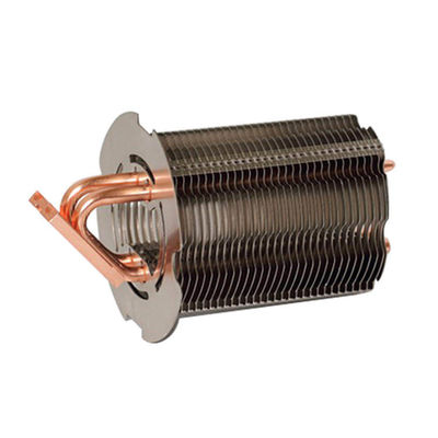 Tubo de calor de cobre anodizado Eixo de aquecimento Dissipação de calor