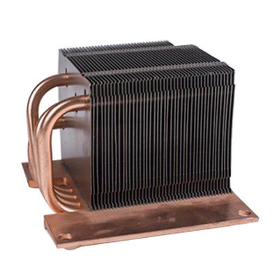 Tubo de calor de cobre anodizado Eixo de aquecimento Dissipação de calor
