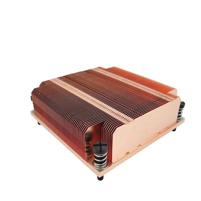 Processos de usinagem CNC de refrigeração de cobre puro