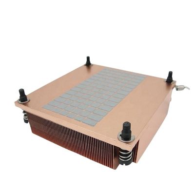 Processos de usinagem CNC de refrigeração de cobre puro