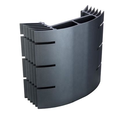 Perfil de dissipador de calor de extrusão de alumínio eletrônico Hardware Alta precisão