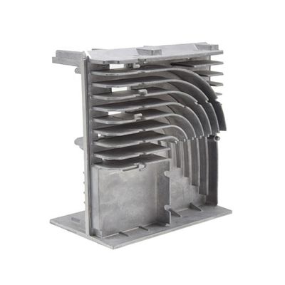Dispensador de calor de alumínio fundido em prata Dispensador de calor eletrônico compacto