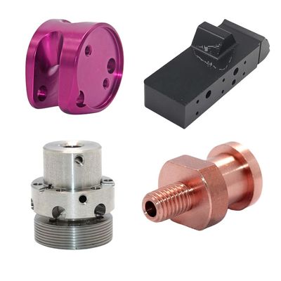 OEM / ODM CNC Turning Parts Alumínio CNC Lathing Parts alta resistência