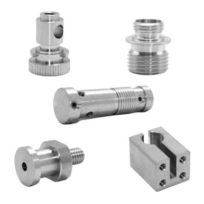 OEM / ODM CNC Turning Parts Alumínio CNC Lathing Parts alta resistência