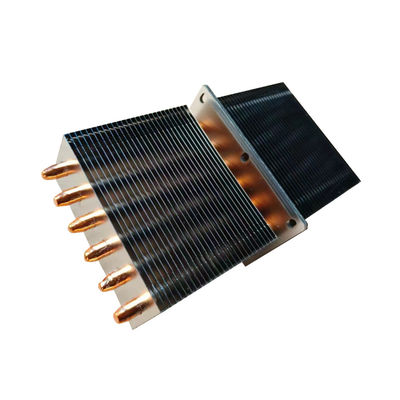 Ferramenta de alumínio, máquinas CNC, dissipadores de calor Componentes Tipo de pin-fin
