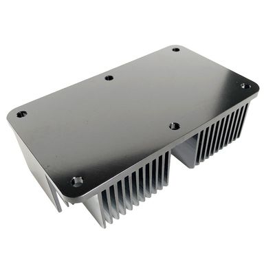Ferramenta de alumínio, máquinas CNC, dissipadores de calor Componentes Tipo de pin-fin