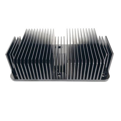 Ferramenta de alumínio, máquinas CNC, dissipadores de calor Componentes Tipo de pin-fin