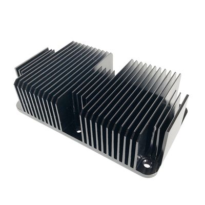 Ferramenta de alumínio, máquinas CNC, dissipadores de calor Componentes Tipo de pin-fin
