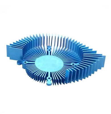 Discos de calor anodizados CNC usinados personalizados para melhorar a eficiência de resfriamento