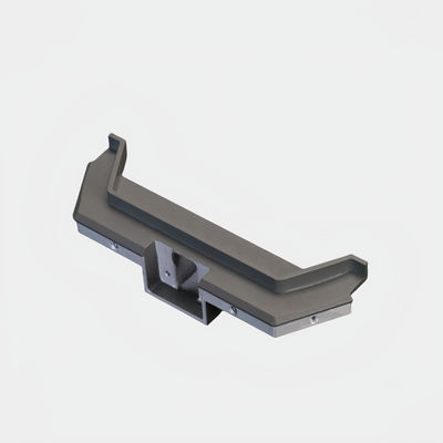 Partes usinadas CNC de forma personalizada com revestimento em pó de polir anodizante