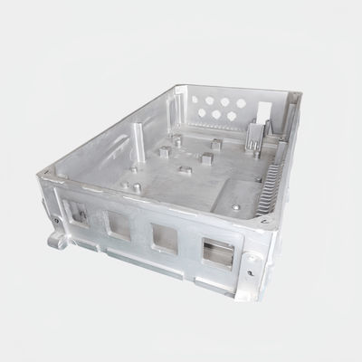 Casas de fundição a moagem de alumínio de prata Design versátil para forte resistência à corrosão