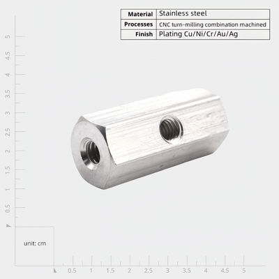 Partes de torneamento CNC de precisão Fabricação de metais Partes de fresagem CNC de alta precisão