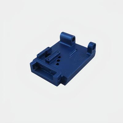 Partes mecanizadas CNC de liga de alumínio anodizado de precisão para equipamentos eletrónicos
