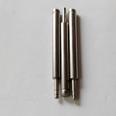 Pins de aço inoxidável polidos Partes de máquinas de precisão com detalhes complexos