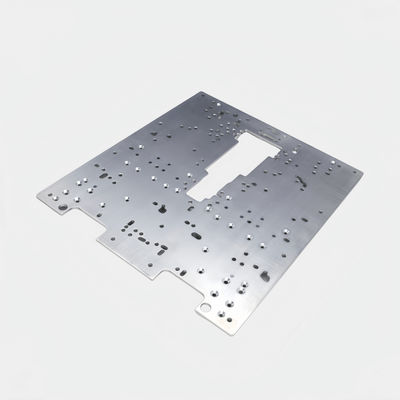 Painel decorativo de alumínio anodizado de precisão / Painel de interruptor de alumínio com resistência a impactos aumentada