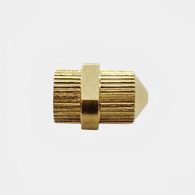 OEM Custom não-padrão de cobre parafusos de enxaguante porcas CNC torneamento torno de precisão de máquinas peças de serviço