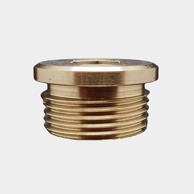 OEM Custom não-padrão de cobre parafusos de enxaguante porcas CNC torneamento torno de precisão de máquinas peças de serviço