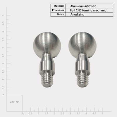 Partes de torneamento CNC com tolerância de 0,01 mm Serviços de precisão de torno CNC personalizados