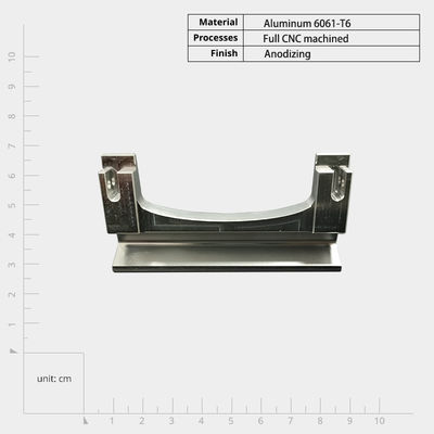 Partes de usinagem CNC personalizadas Painel frontal de alumínio comercial Excelente resistência a impactos e resistência à corrosão