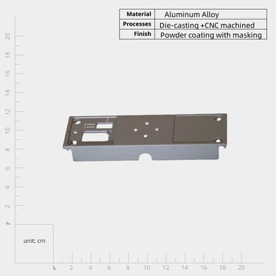 Casting de Investimento Personalizado Machining CNC Peças de Liga de Alumínio Para Painéis de Equipamentos Eletrônicos