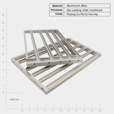 ADC12/A380 Custom Alumínio Die Casting Parte Revestimento Níquel com ± 0,05mm Tolerância