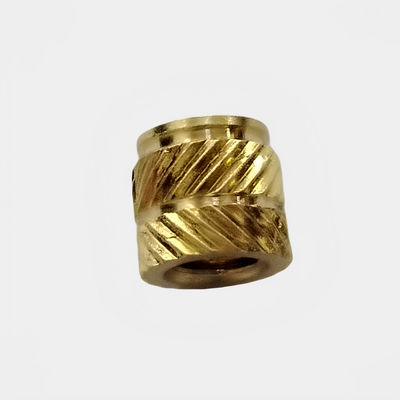 Peças de torneamento de cobre CNC de precisão personalizadas com desenho livre e amostras com logotipo gravado