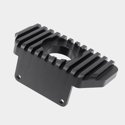 Absorvedores de calor CNC de precisão rectangular com acabamento anodizado