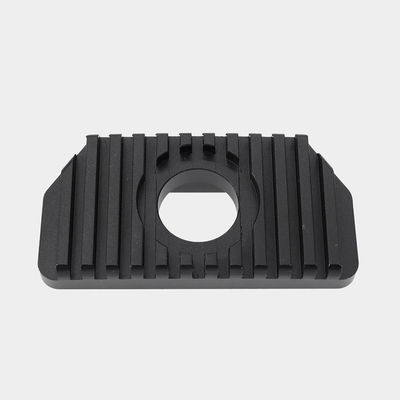 Absorvedores de calor CNC de precisão rectangular com acabamento anodizado