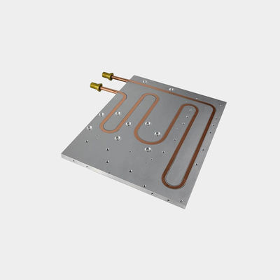 Conductividade térmica Caldeira de placas de frio de metal refrigerado com sistema de arrefecimento de líquido