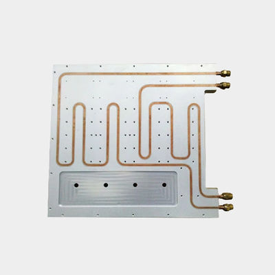 Conductividade térmica Caldeira de placas de frio de metal refrigerado com sistema de arrefecimento de líquido