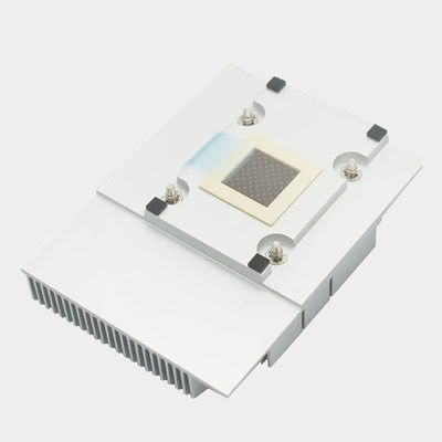 Elegante anodizado de extrusão de alumínio dissipadores de calor personalizados com parafuso resistência à corrosão