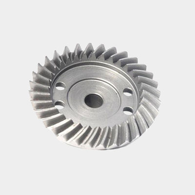 Engrenagens de bisela em espiral personalizadas de aço inoxidável para acessórios de máquinas