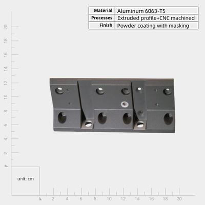 Parte de usinagem de fresagem CNC personalizada para equipamentos de comunicações Certificação RoHS