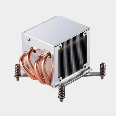Trocador de calor de barbatana e tubo de densidade de barbatana personalizada para dispositivos eletrônicos