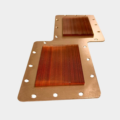 Capacitação de condutividade térmica de cobre com escudo de barbatana de aquecimento com baixa resistência térmica