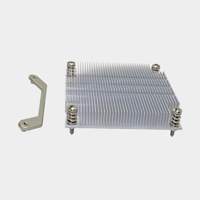 Exibição de calor do servidor de alta potência do CPU com design de barbatana esquivada e baixa resistência térmica