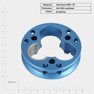 0.001mm Tolerância Partes Mecânicas CNC com tecnologia de rectificação de alta precisão