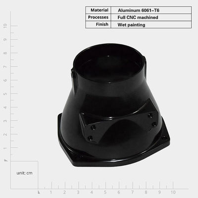 Precision 3-5 Axis Componentes metálicos virados e moídos CNC para equipamentos de precisão